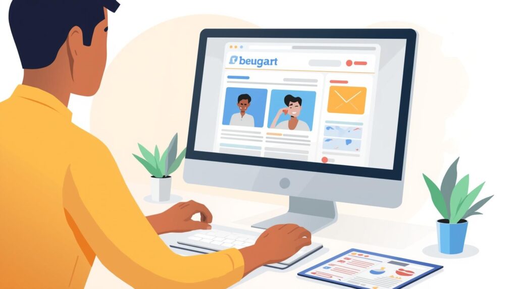 landing page