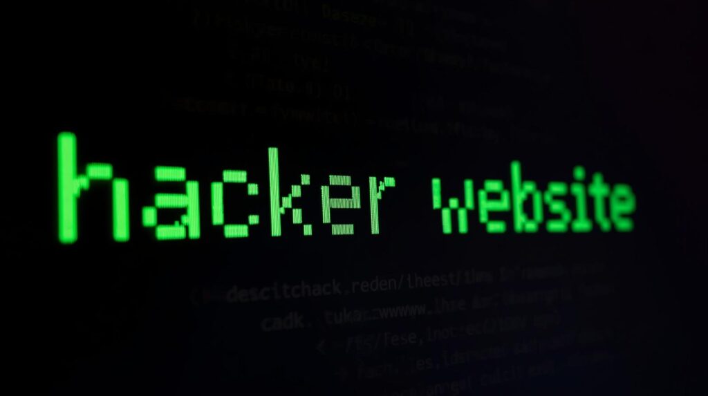 sito web hackerato
