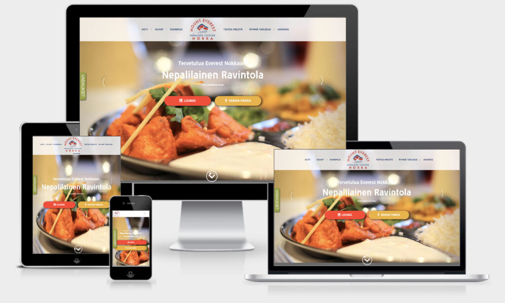 sito web mono pagina