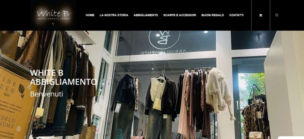 sito web mono pagina